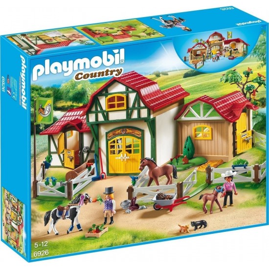 Playmobil Country Μεγάλος Ιππικός Όμιλος για 5-12 ετών (6926)