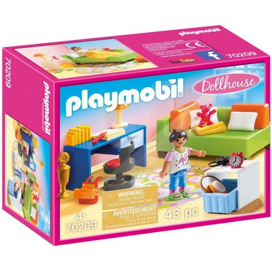 Playmobil Dollhouse Eφηβικό Δωμάτιο για 4+ ετών (70209)