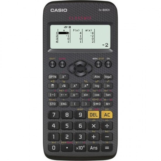Casio Αριθμομηχανή Επιστημονική FX-82EX 17 Ψηφίων σε Μαύρο Χρώμα (FX-82EX) (CASFX-82EX)
