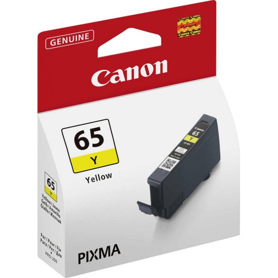 Canon CLI-65Y Μελάνι Εκτυπωτή InkJet Κίτρινο (4218C001) (CAN-CLI65Y)