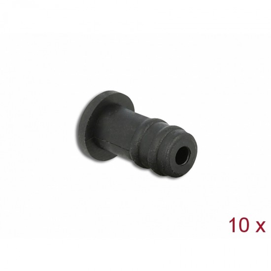 DeLock Κάλυμμα Σκόνης για υποδοχή 3.5mm 10τμχ (60251) (DCK60251)