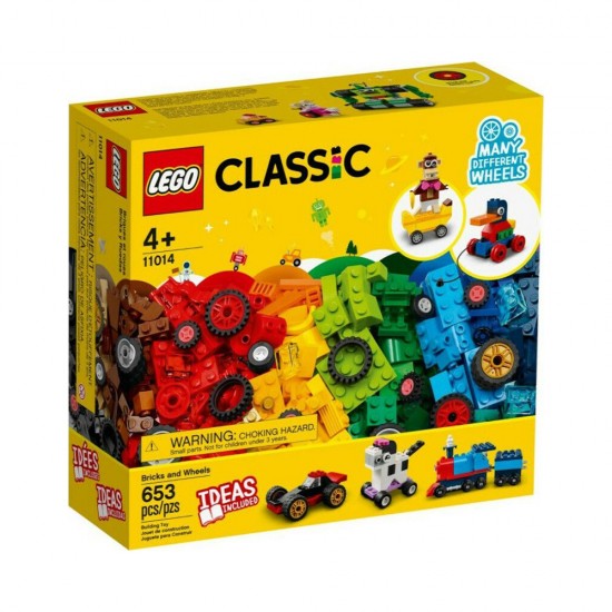LEGO Classic Steinebox mit Rädern (11014) (LGO11014)