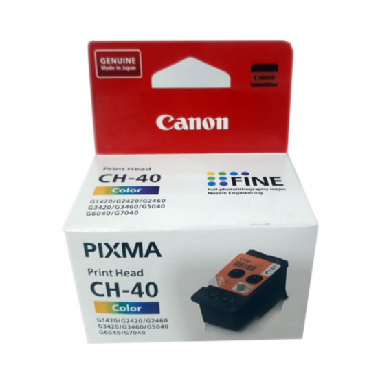 Canon Print head for G5040, G6040, G7040, GM2040, GM4040, G1420, G2420, G2460, G3420, G3460 (3430C001) (CANCH40EMB)