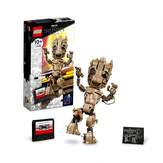 Lego Marvel I am Groot για 10+ ετών (76217) (LGO76217)