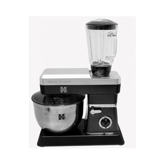 Herzberg HG-5065 Stand Mixer 1800W with Stainless Mixing Bowl 6.5lt Black (5065BK) (HEZ5065BK)