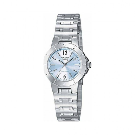 Casio Watch with Metal Bracelet Silver (LTP-1177PA-2A)(CASLTP1177PA2A)