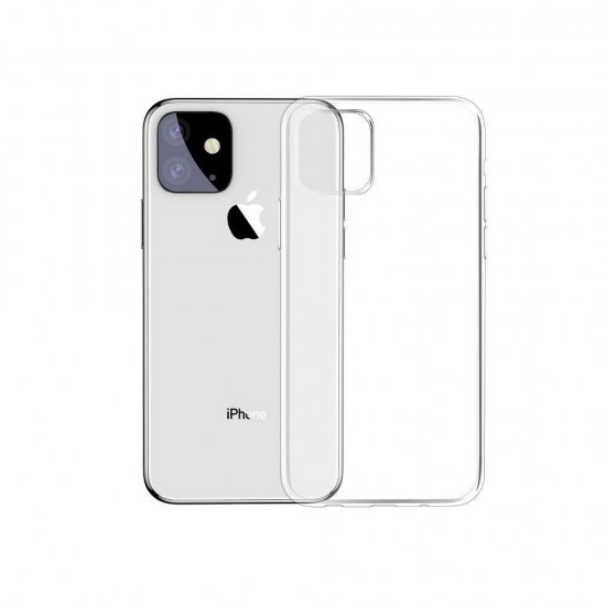 Baseus Simple Back Cover Σιλικόνης Διάφανο (iPhone 1) (ARAPIPH61S-02) (BASARAPIPH61S02)
