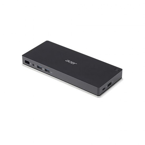 Acer USB-C Docking Station με HDMI/DisplayPort 4K PD Ethernet και συνδεση 2 Οθονών Μαύρο (NP.DCK11.01N) (ACENPDCK1101N)