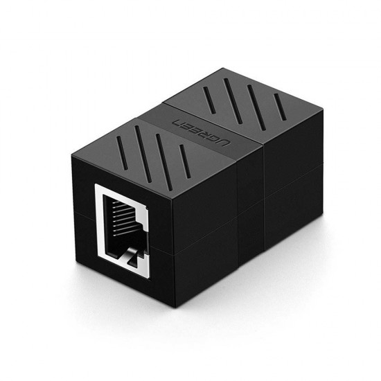 Ugreen Cat7 RJ45 Ethernet Cable Coupler Black (20390) (UGR20390)