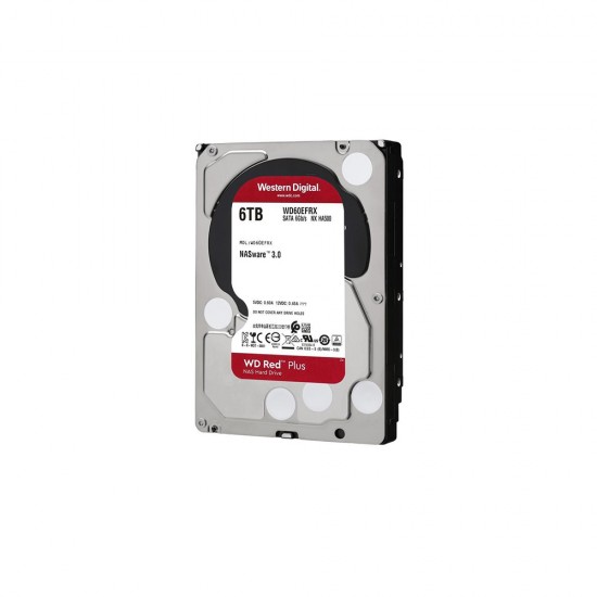 Western Digital Red Plus NAS Hard Drive 6TB 3.5" (CMR) (WD60EFPX)