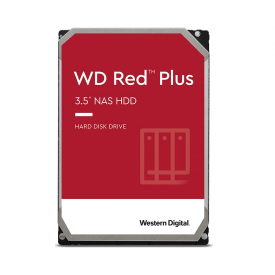 Western Digital Red Plus NAS Hard Drive 4TB 3.5" (CMR) (WD40EFPX)