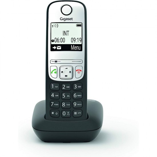 Gigaset A690 Ασύρματο Τηλέφωνο με Aνοιχτή Aκρόαση (GGSA690-BK)