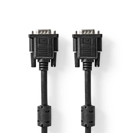 Nedis Cable VGA male - VGA male 3m (CCGB59000BK30) (NEDCCGB59000BK30)