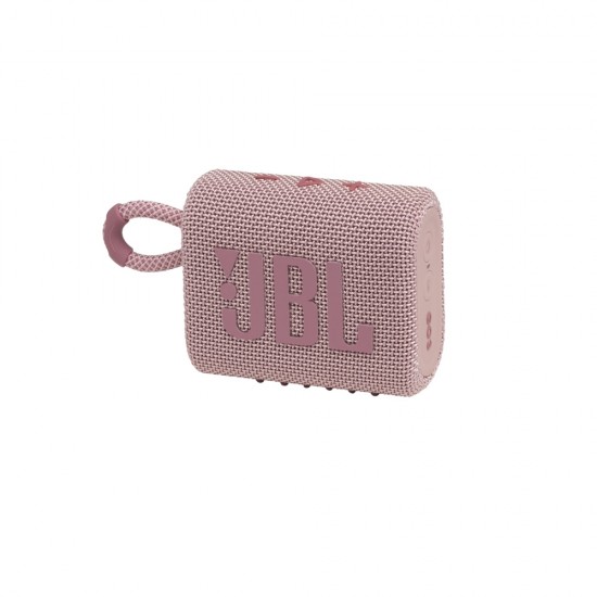 JBL Go 3 Portable Waterproof Bluetooth Speaker Red (GO3RED) (JBLGO3RED)