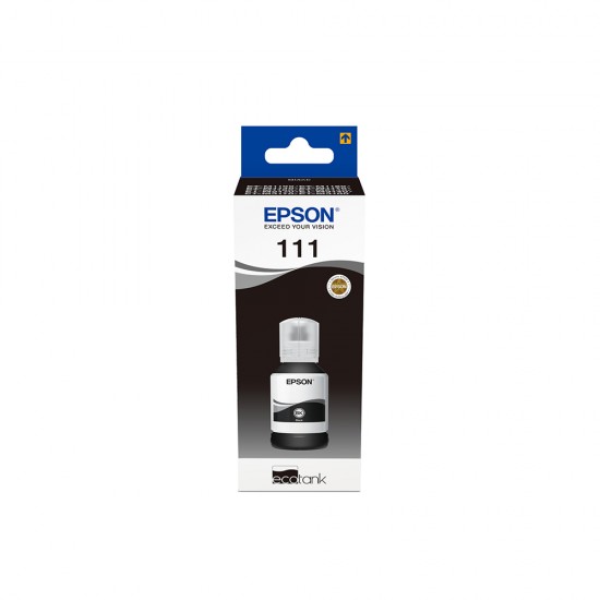 Epson 111 Inkjet Printer Cartridge Black Ink in Bottle (C13T03M140) (EPST03M140)