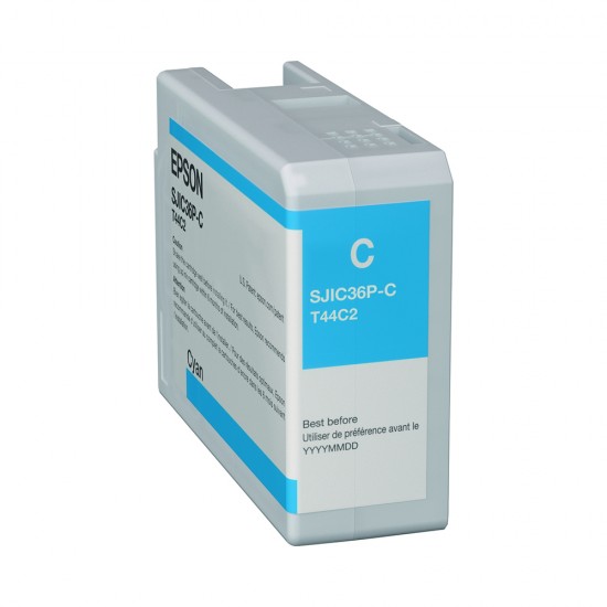 Epson T44C1 Inkjet Printer Cartridge Cyan (C13T44C240) (EPST44C240)