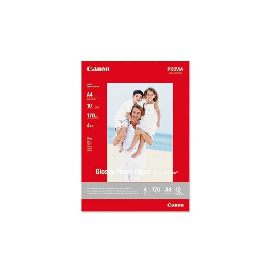 Φωτογραφικό Χαρτί CANON Glossy 10x15 170 g/m² (10 φύλλα) (0775B005BA) (CAN-GP501-10SH)