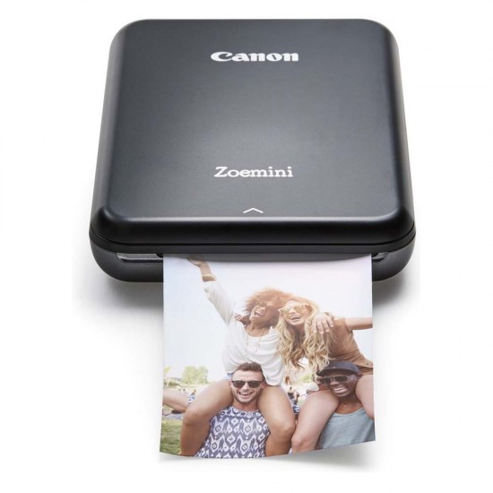 Canon Zoemini PV123 Mini Photo Printer +20Sheets 2x3'' +10Sheets Circle (3204C062AB) (CANZOEMPV123B)