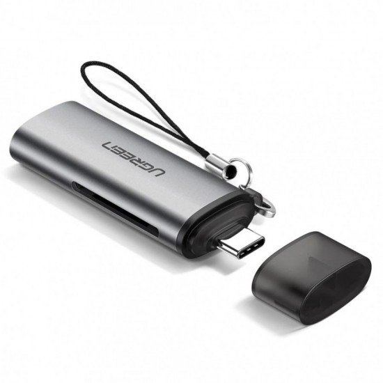 Ugreen Card Reader USB 3.1 Type-C για SD/mic (50704) (UGR50704)