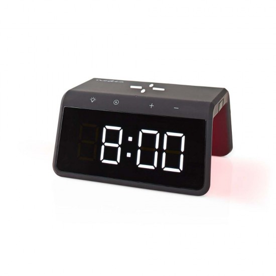 Nedis Ψηφιακό Ρολόι Επιτραπέζιο με Ξυπνητήρι (WCACQ30BK) (NEDWCACQ30BK)