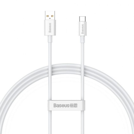 Baseus Superior Series Cable USB to USB-C 100W 1m White (CAYS001302) (BASCAYS001302)