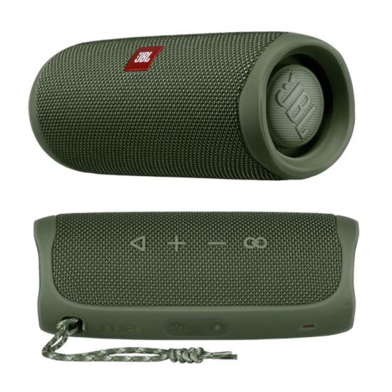 JBL Flip5 Portable Bluetooth Speaker Forest Green (JBLFLIP5GREN)