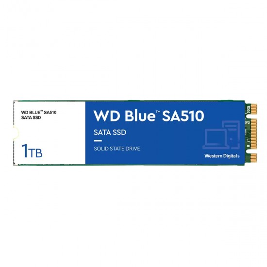 Western Digital Blue SA510 SATA SSD 1TB M.2 2280 (WDS100T3B0B)