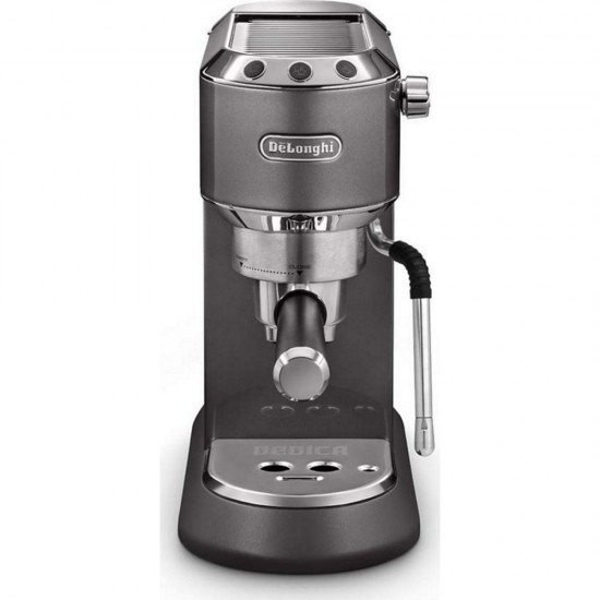 Delonghi Dedica Arte Αυτόματη Μηχανή Espresso 1300W Πίεσης 15bar Γκρι (EC885.GY) (DLGEC885.GY)