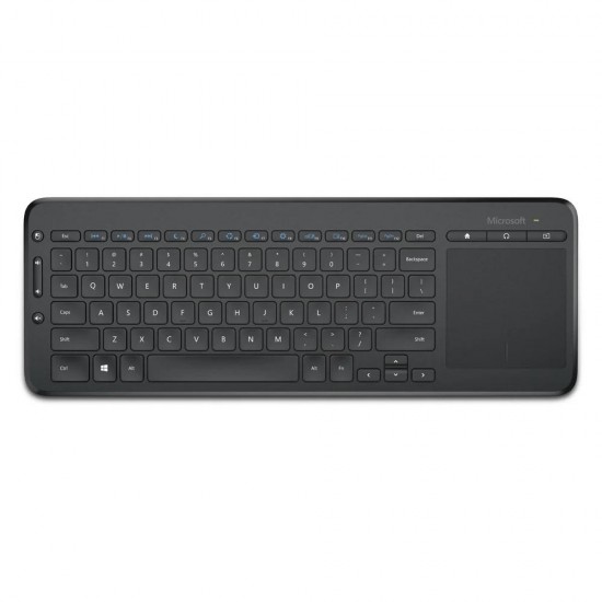 Microsoft All-in-One Media Keyboard Ασύρματο Πληκτρολόγιο με Touchpad Αγγλικό UK (N9Z-00022) (MICN9Z-00022)