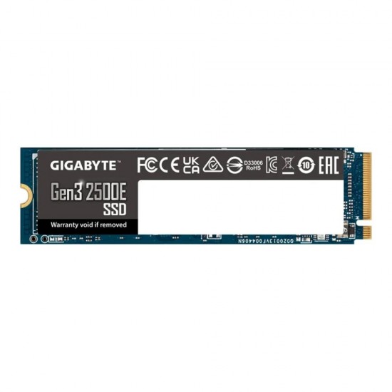 Gigabyte Gen3 2500E SSD 500GB M.2 NVMe PCI Express 3.0 (G325E500G) (GIGG325E500G)