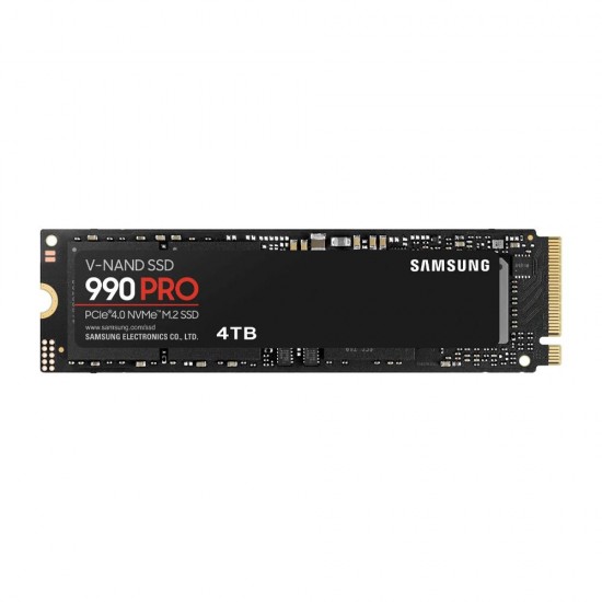 SSD Samsung 990 Pro M.2 4TB NVMe MZ-V9P4T0BW PCIe 4.0 x4 (MZ-V9P4T0BW) (SAMMZ-V9P4T0BW)