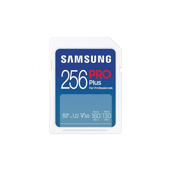 Samsung Pro Plus SDXC 256GB Class 3 U3 V30 UHS-I (MB-SD256S/EU) (SAMMB-SD256S-EU)