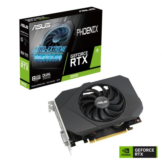 Asus GeForce RTX 3050 8GB GDDR6 Phoenix V2 (90YV0GH8-M0NA00) (ASU90YV0GH8-M0NA00)