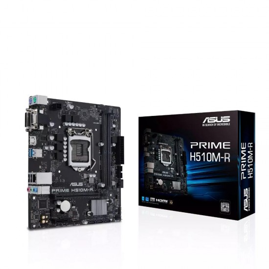 Asus Prime H510M-R R2.0 Motherboard Micro ATX με Intel 1200 Socket (90MB1EX0-M0ECY0) (ASU90MB1EX0-M0ECY0)