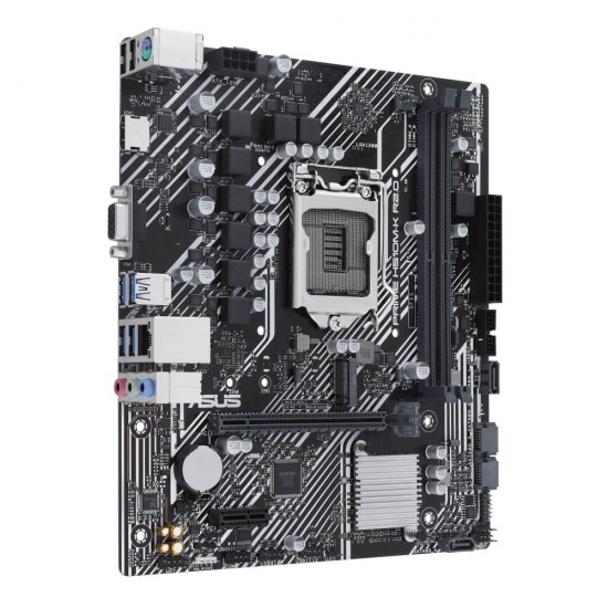 Asus Prime H510M-K R2.0 Motherboard Micro ATX με Intel 1200 Socket (90MB1E80-M0EAY0) (ASU90MB1E80-M0EAY0)