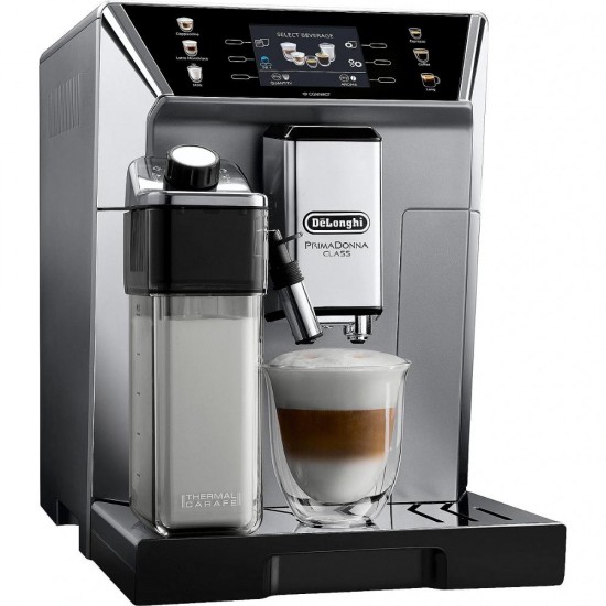 De'Longhi Αυτόματη Μηχανή Espresso 1450W Πίεσης 19bar με Μύλο και Wi-Fi Ασημί (DLGECAM550.85.MS) (ECAM550.85.MS)
