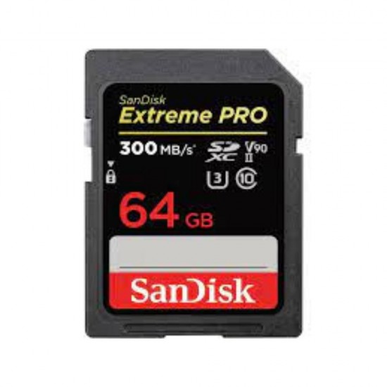 Sandisk Extreme Pro SDHC UHS-II 64GB (SDSDXDK-064G-GN4IN) (SANSDSDXDK-064G-GN4IN)