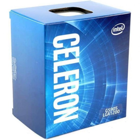 Intel Box Celeron Dual-Core Processor G5905 3,5Ghz (BX80701G5905) (INTELG5905)