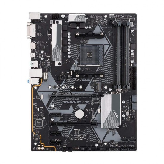 Asus Prime B450-Plus Motherboard ATX με AMD AM4 Socket (90MB0YN0-M0EAY0) 9ASU90MB0YN0-M0EAY0)
