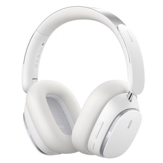Baseus Bowie H1 Wireless Headphones Bluetooth 5.2 (white) (A00050601213-00) (BASA00050601213-00)