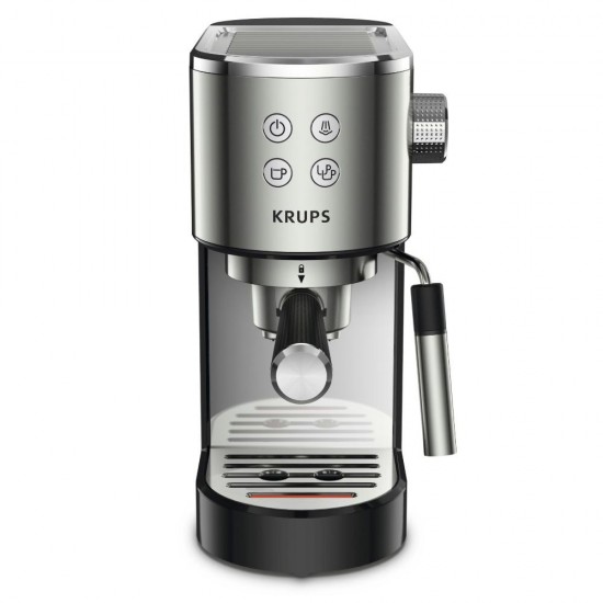 Krups Virtuoso Αυτόματη Μηχανή Espresso 1400W Πίεσης 15bar Μαύρη (XP442C11) (KRUXP442C11)