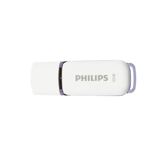 Philips Snow 32GB USB 2.0 Stick Λευκό (FM32FD70B/00) (PHIFM32FD70B-00)
