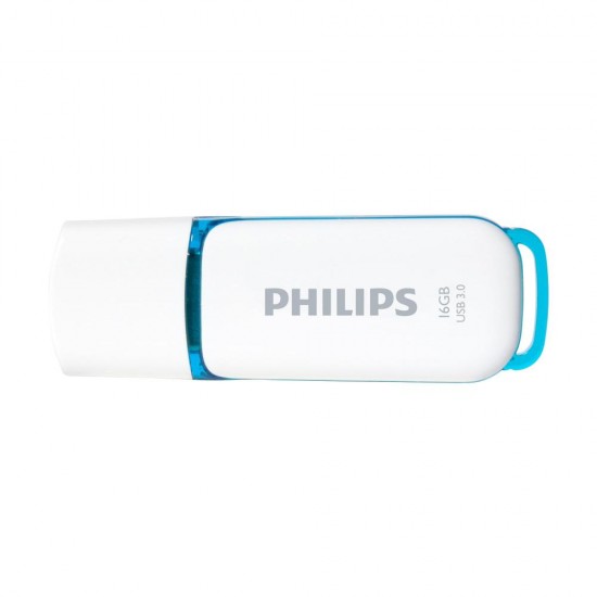 Philips Snow 16GB USB 3.0 Stick Λευκό (FM16FD75B/00) (PHIFM16FD75B-00)