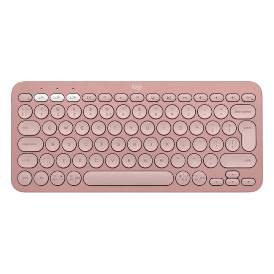 Logitech K380s Keyboard Pebble Keys 2 Bluetooth US Rose (920-011853) (LOGK380SPNK)