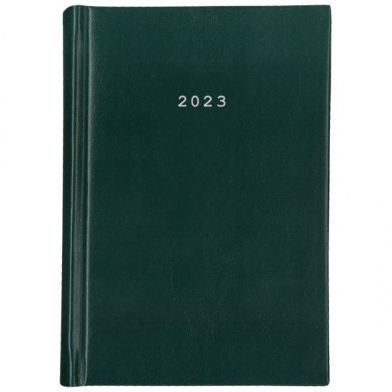 Ημερήσιο Ημερολόγιο 2023 Δεμένο 12x17 BASIC NEXT Πράσινο