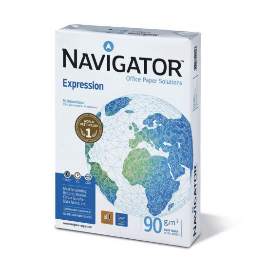 Χαρτί Εκτύπωσης NAVIGATOR Expression Α4 90gr - 500 Φύλλα