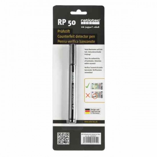 Στυλό ελέγχου γνησιότητας χαρτονομισμάτων Radiotec RP50