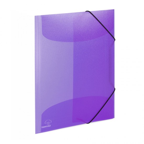 Μωβ Ντοσιέ με λάστιχο 23x32