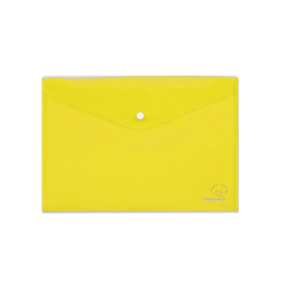 Κίτρινος Φάκελος με κουμπί Α4