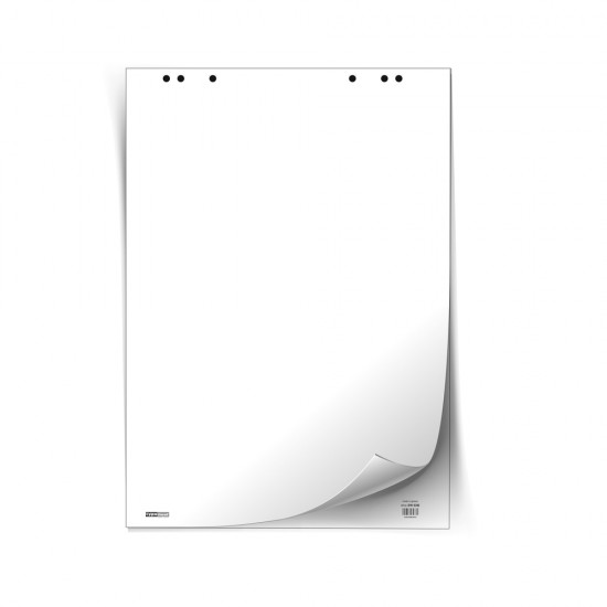 Μπλοκ λευκό Flipchart 80γρ. 20φ.